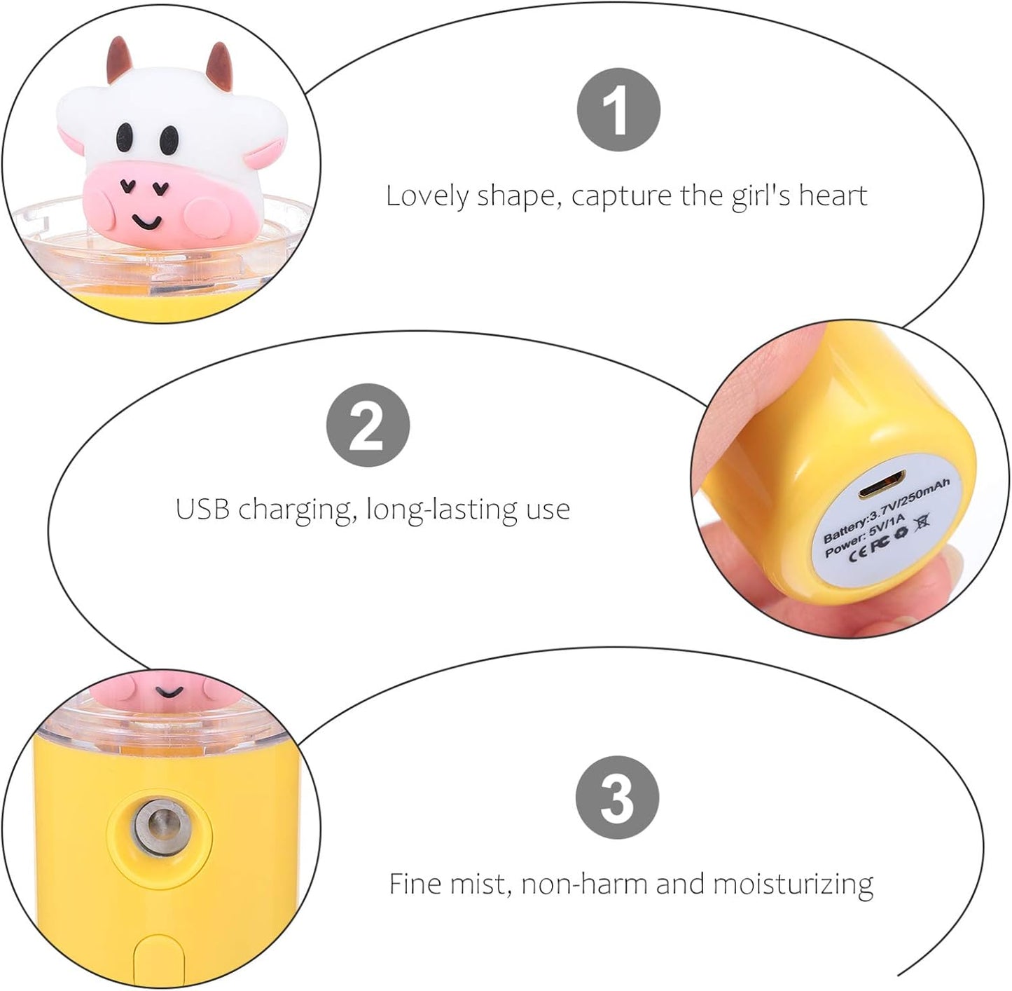 Moisturizer Humidifier Sprayer Humidifier Mister Travel Size Humidifier Hydrating Humidifier Mist Sprayer Humidifier Portable Humidifier Skin Care Humidifier